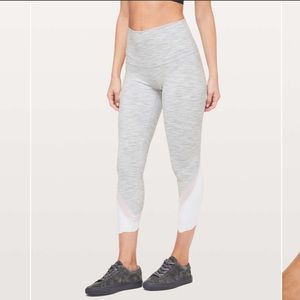 Lululemon Wunder Under Crop II (Special Edition) *Scallop 24"